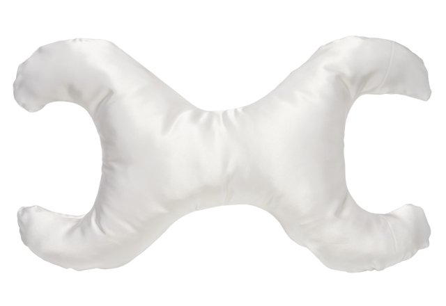 La Petite Pillow Satin White with removable case - SaveMyFace