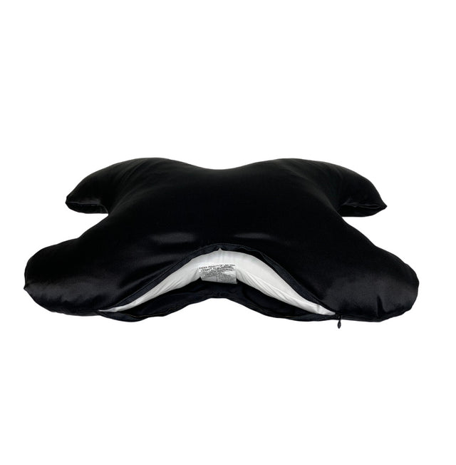 Le Grand Pillow Satin Black with removable case